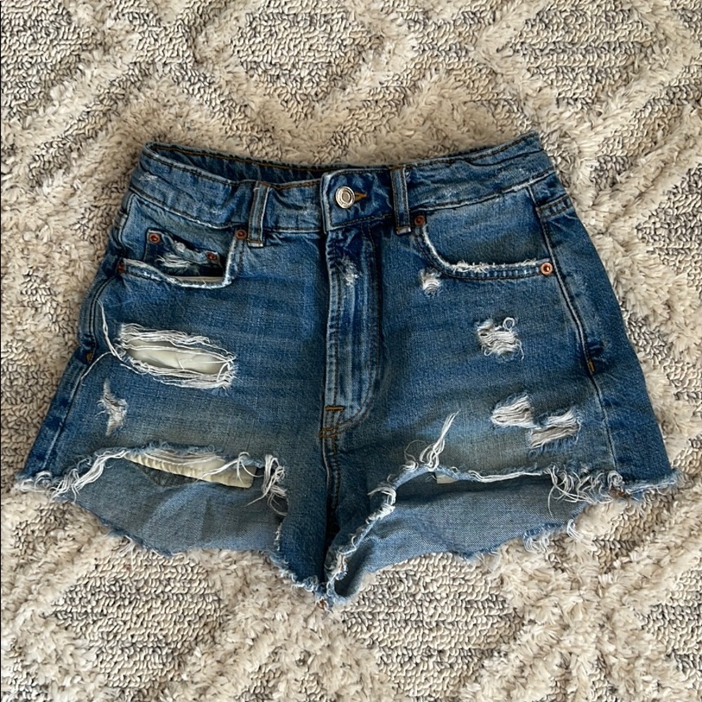 Zara denim shorts